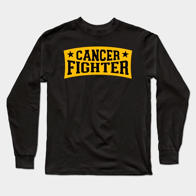 Cancer Fighter - dark Long Sleeve T-Shirt by Markaneu